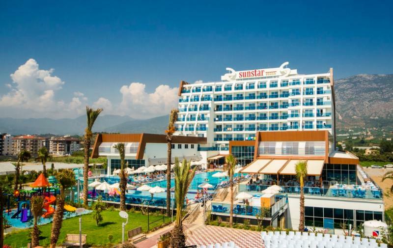 Sunstar Beach Hotel Алания Экстерьер фото